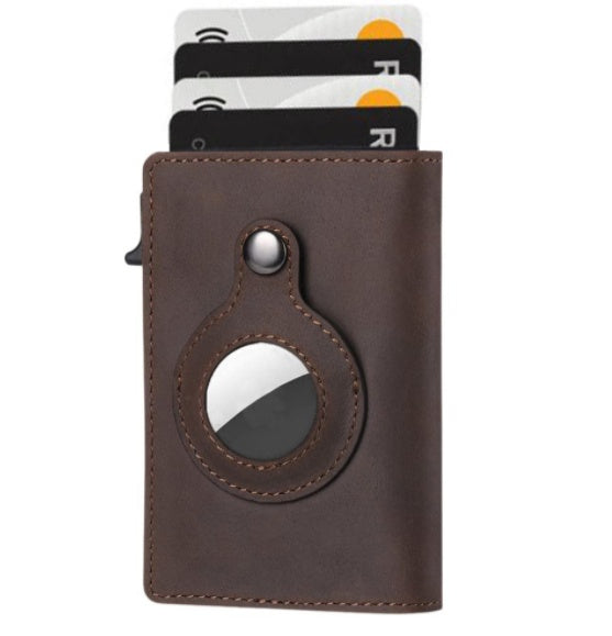 Air Tag Wallet Anti-Theft Bullet Card Bag Multi-functional