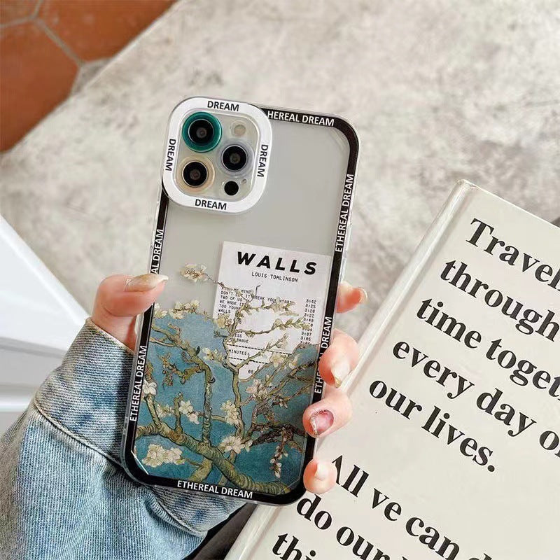 Creative Oil Painting Silicone Phone Case