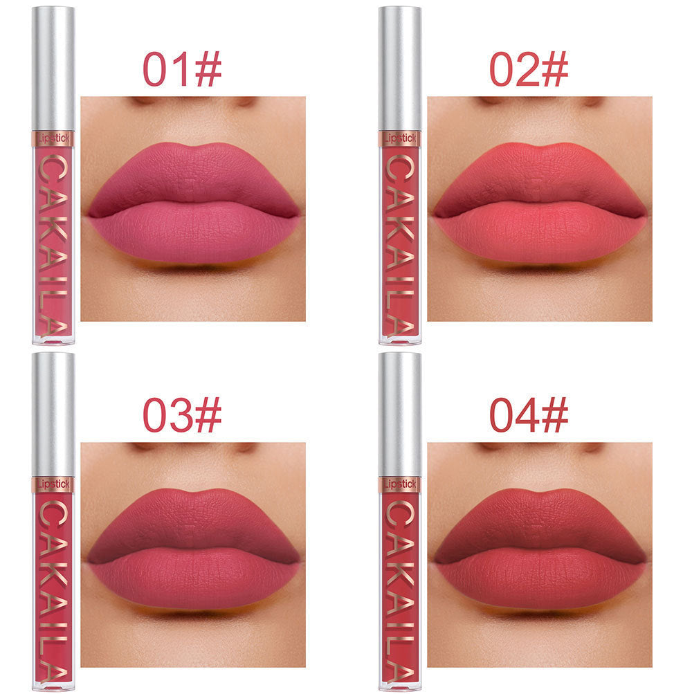 Matte Nonstick Cup Waterproof Lip Gloss