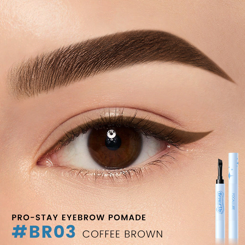 2In1 3D Eyebrow Gel Cream Eyeliner Pencil Waterproof Long-lasting