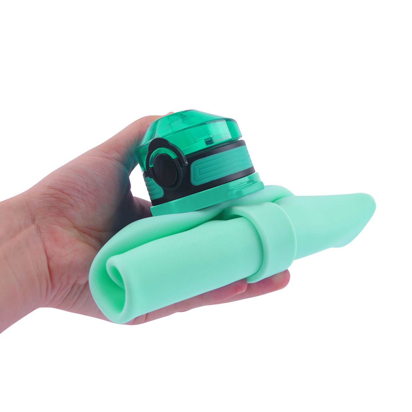 Water Cup Fitness Portable Roll Cup Food Grade Silicone Belly Cup Folding Outdoor