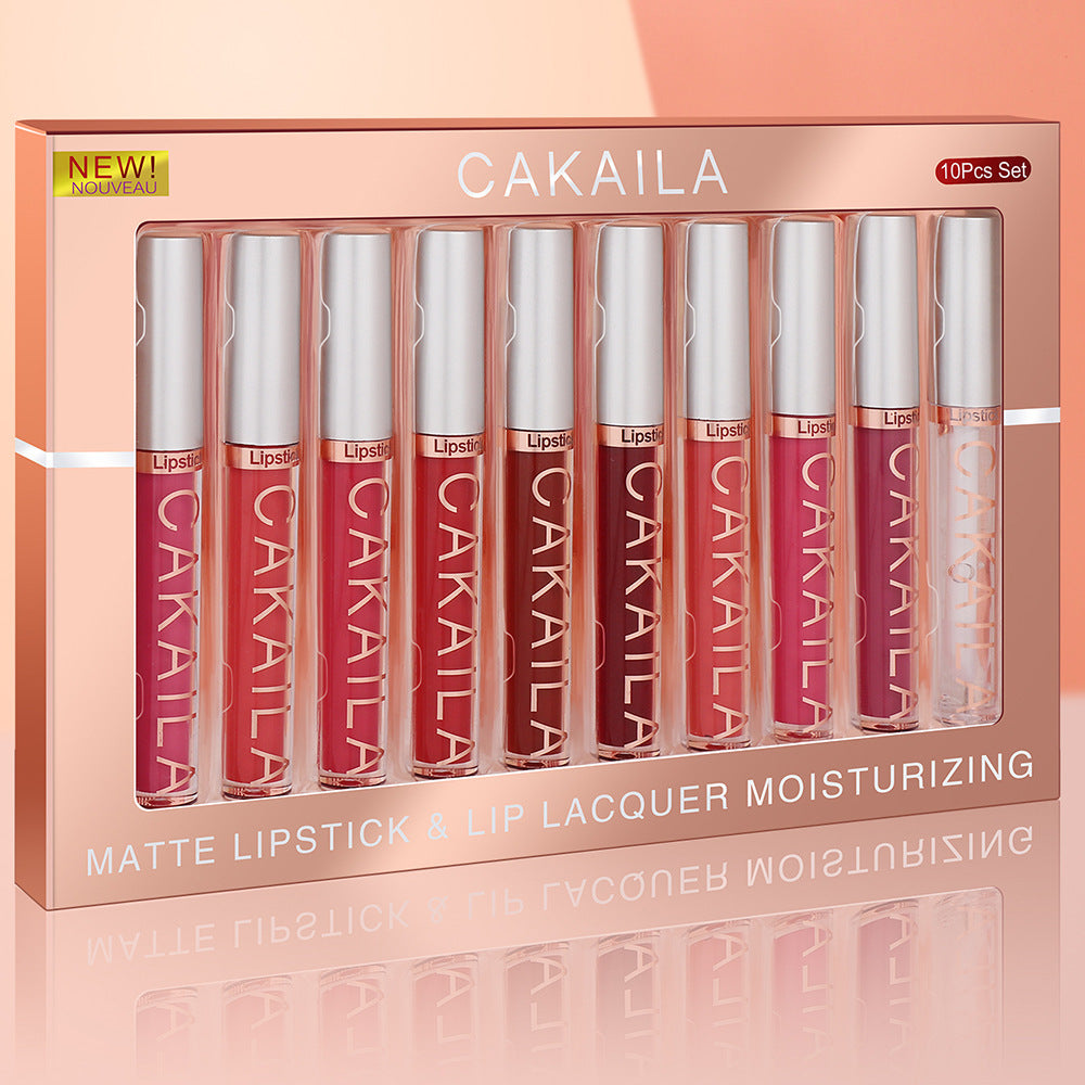 Matte Nonstick Cup Waterproof Lip Gloss