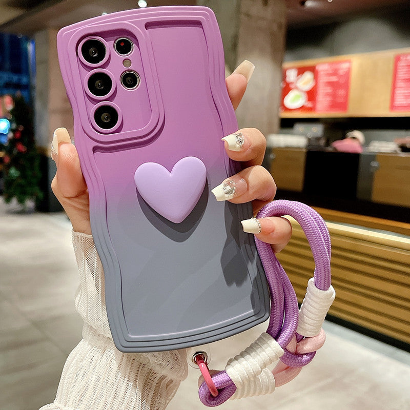 Case with lanyard for Samsung S SERIES
