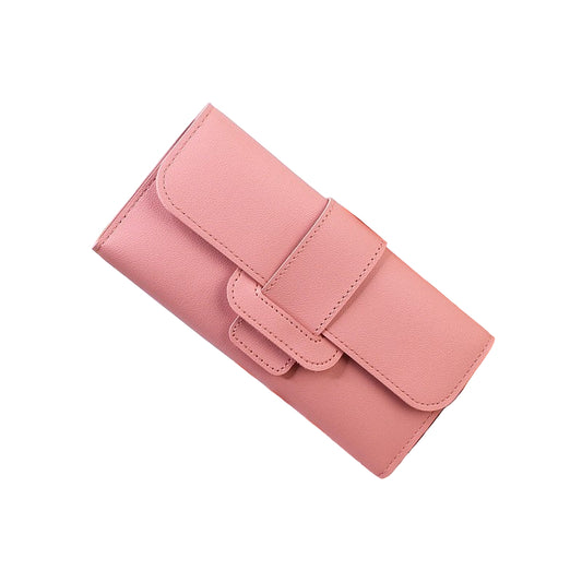 Women's Long Wallet Tri-fold Clutch Large Capacity