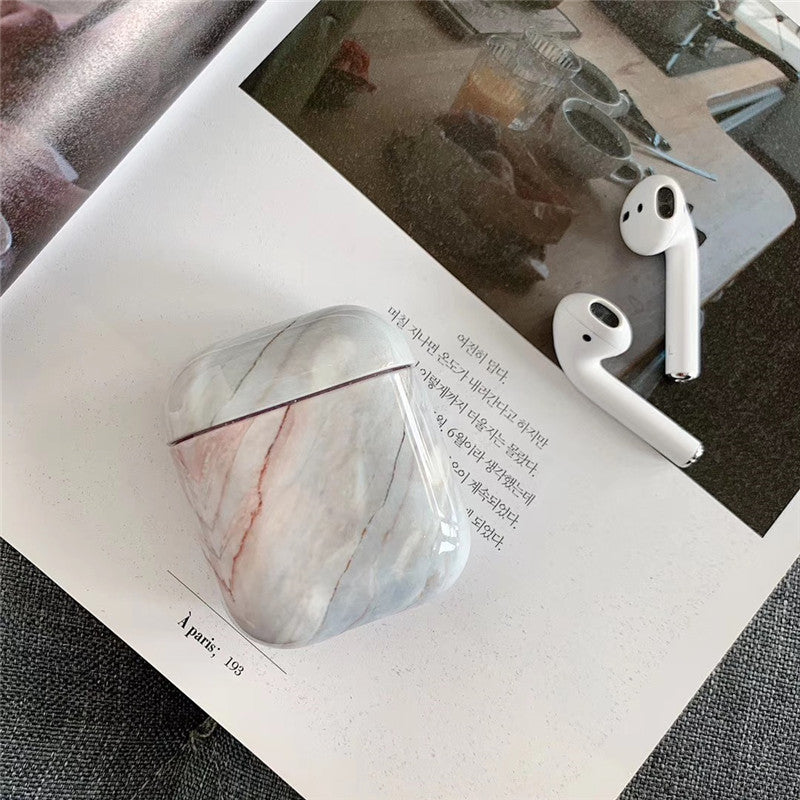 Marble Case for Air pods Earphone Case