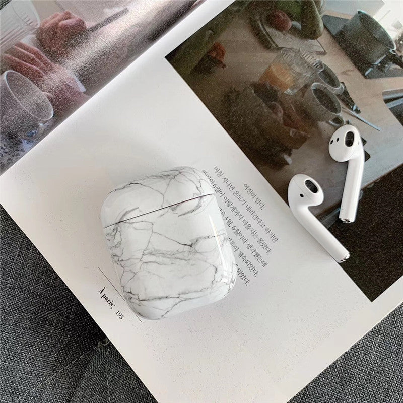 Marble Case for Air pods Earphone Case