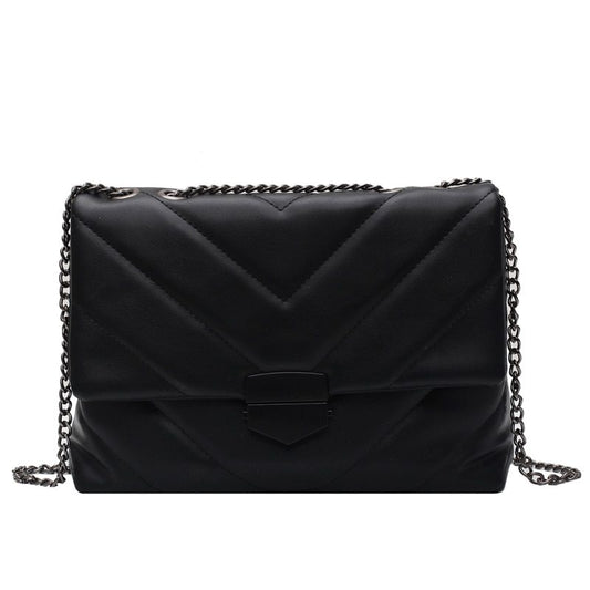 Embroidery Thread Small PU Leather Crossbody Bags