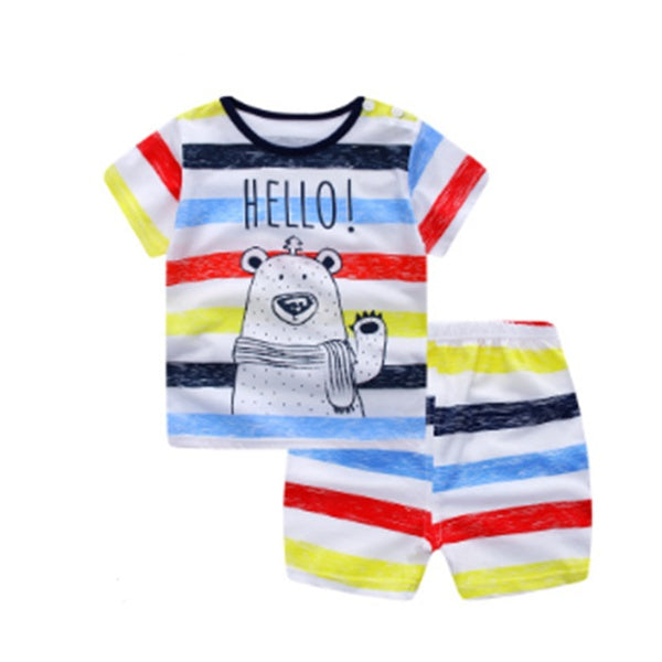 Cartoon Clothing Summer Clothe Sets