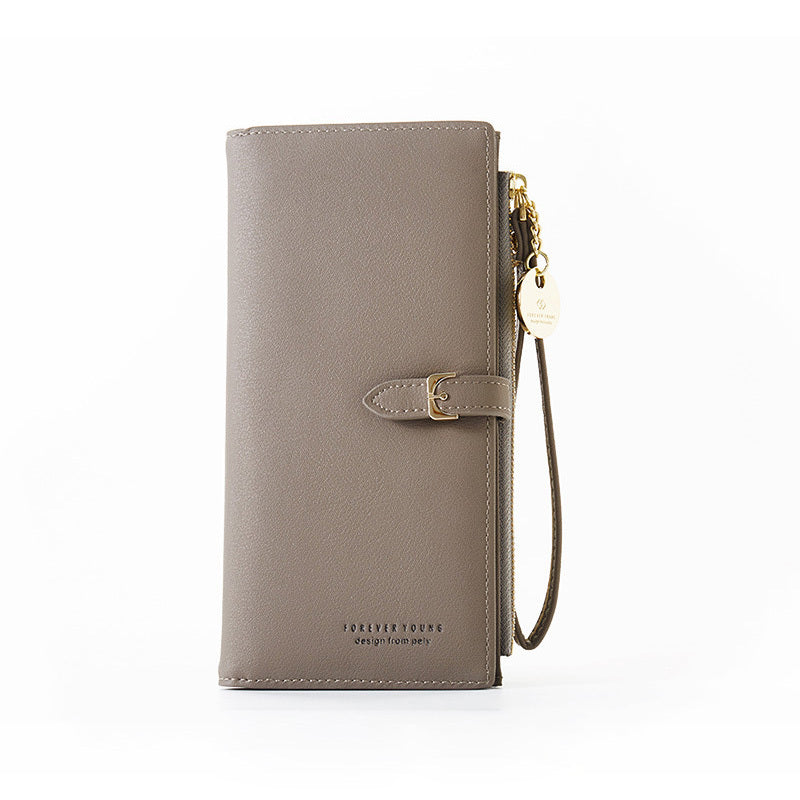 Wallet Ladies Small and Thin Long Clutch Handbag Simple