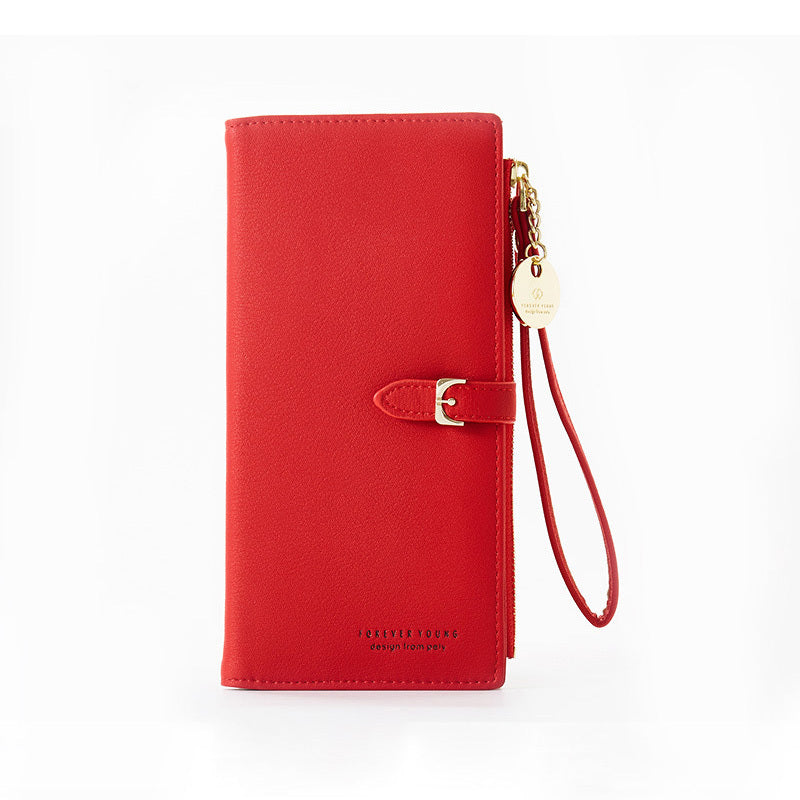Wallet Ladies Small and Thin Long Clutch Handbag Simple