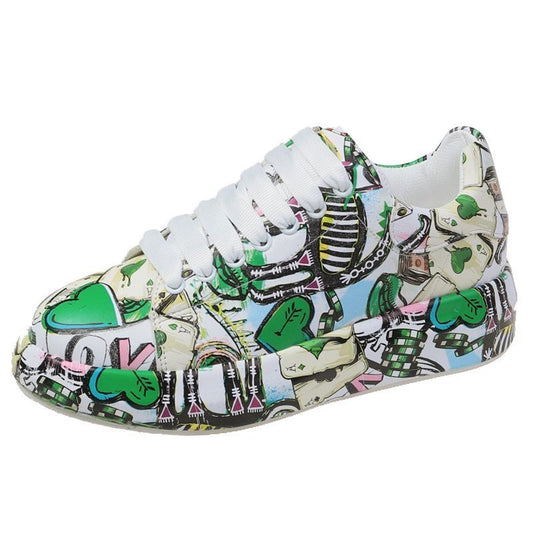 Graffiti Casual Sports Shoes