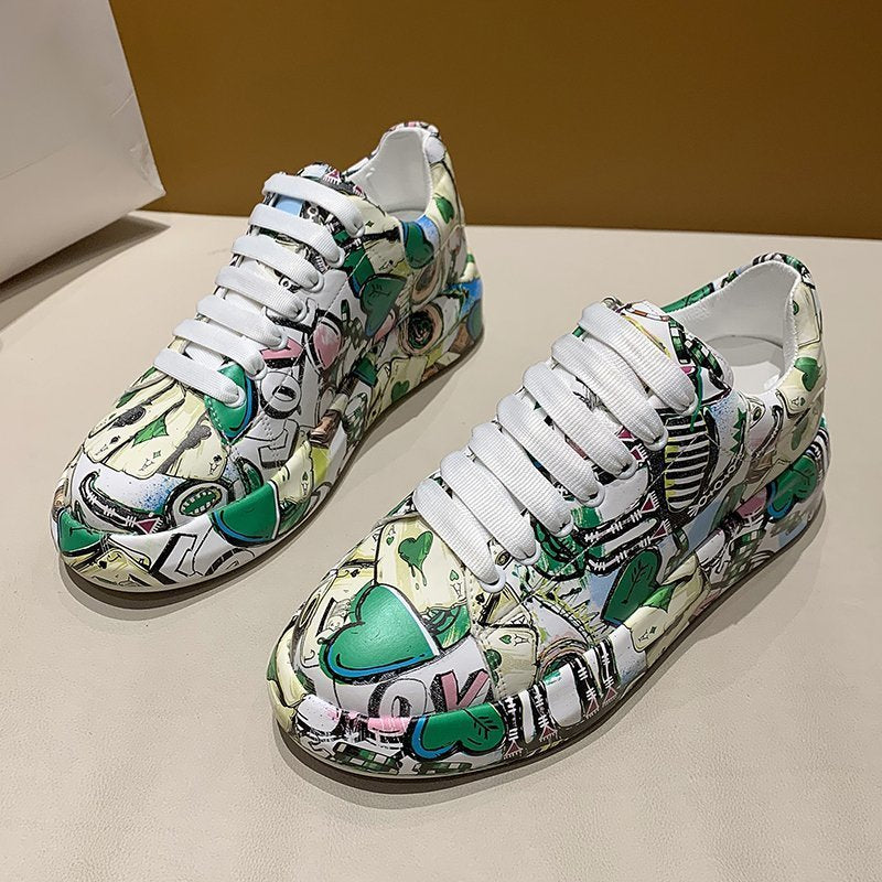 Graffiti Casual Sports Shoes