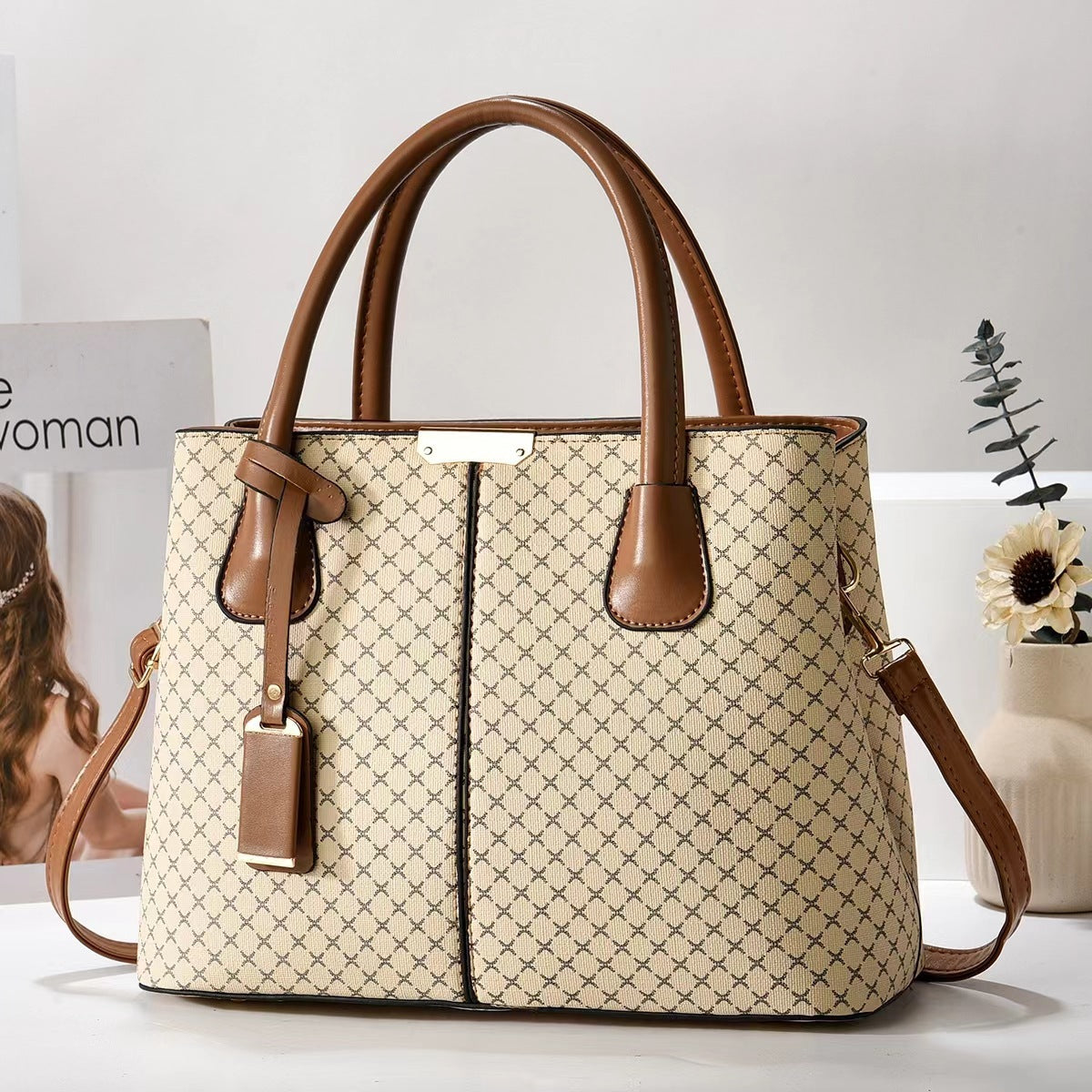 Tote Portable Shoulder Crossbody Mother High Sense