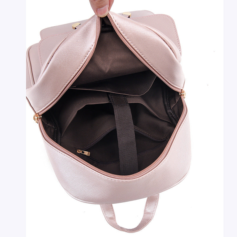 Women's Bags PU Bow Backpack Crossbody