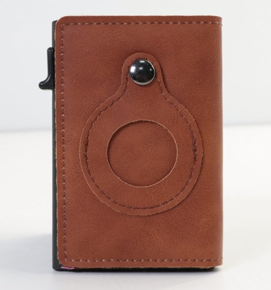 Air Tag Wallet Anti-Theft Bullet Card Bag Multi-functional