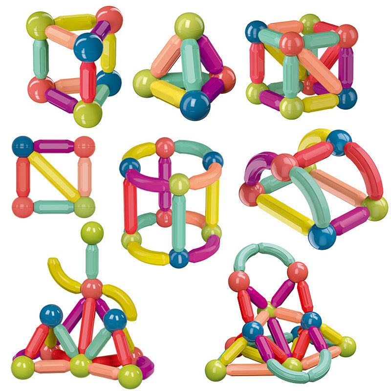 Magnetic Stick Building Blocks Game Magnets Children Set Kids