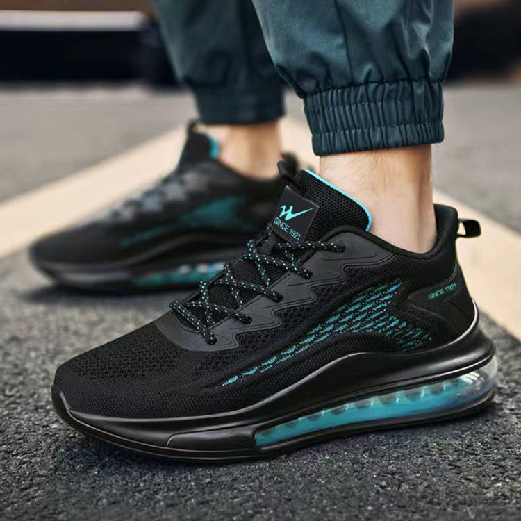 Mesh Slip on Air Cushion Shoes Sneakers Height Increasing Fashion Casual Shoes