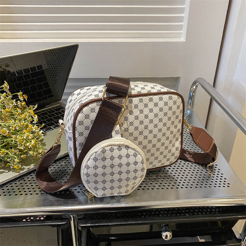 Vintage Pattern Crossbody Bags For Women Shoulder Shell Bag