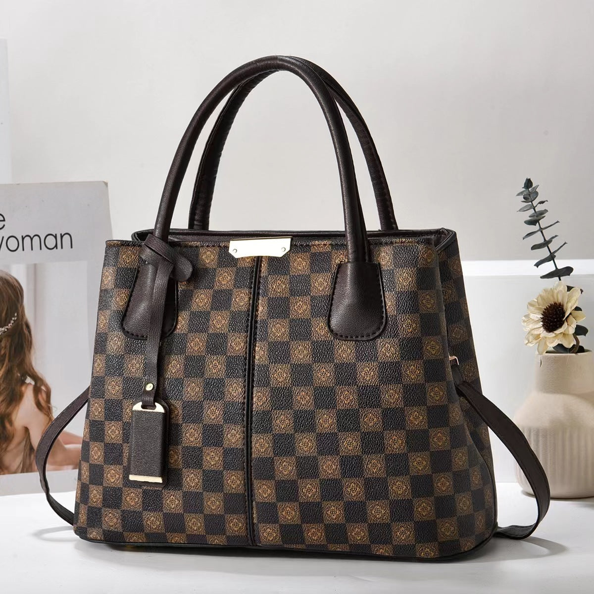 Tote Portable Shoulder Crossbody Mother High Sense
