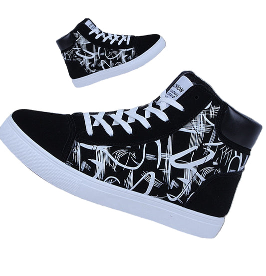 Spring high top shoes Korean Edition men''s shoes