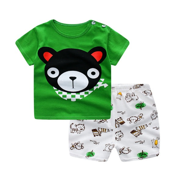 Cartoon Clothing Summer Clothe Sets