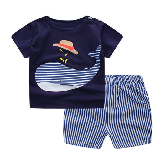 Cartoon Clothing Summer Clothe Sets