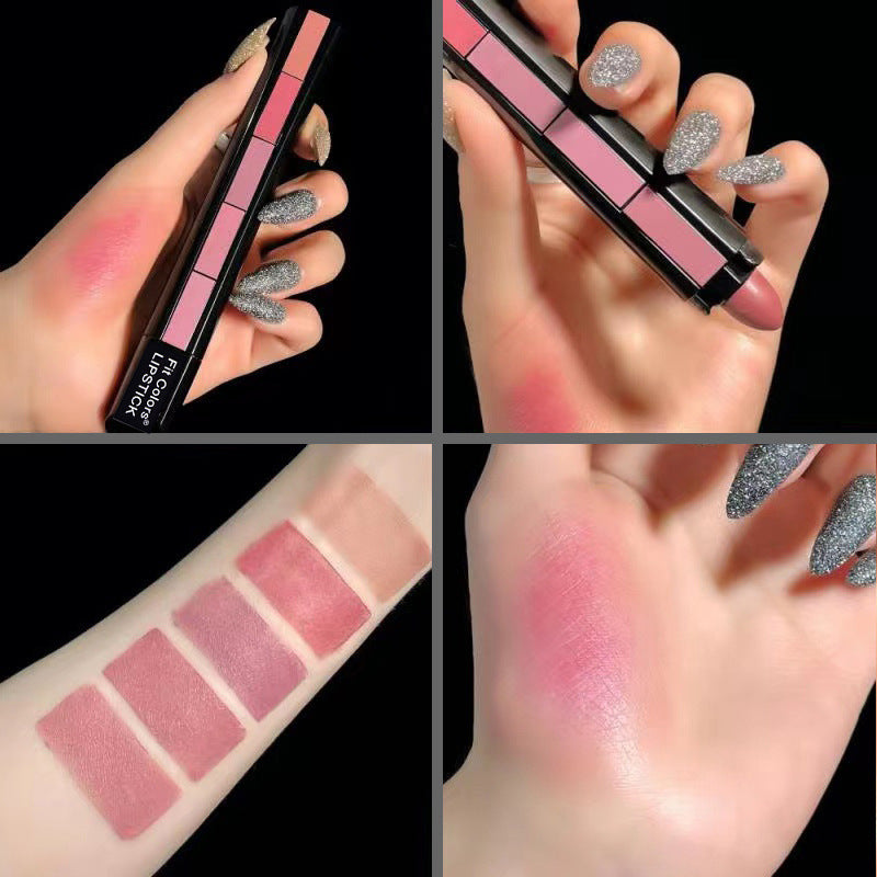 MatteLipstick Set Velvet Lip Stick Non-stick Lip Gloss Long Lasting Waterproof