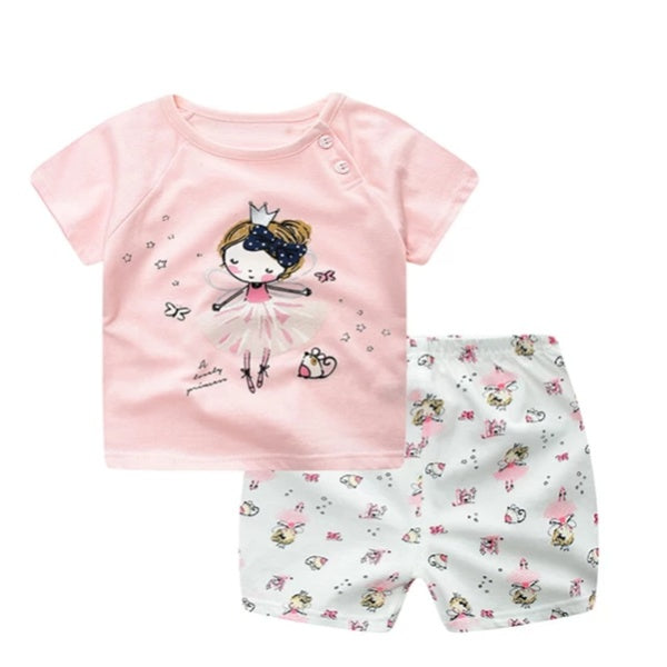 Cartoon Clothing Summer Clothe Sets