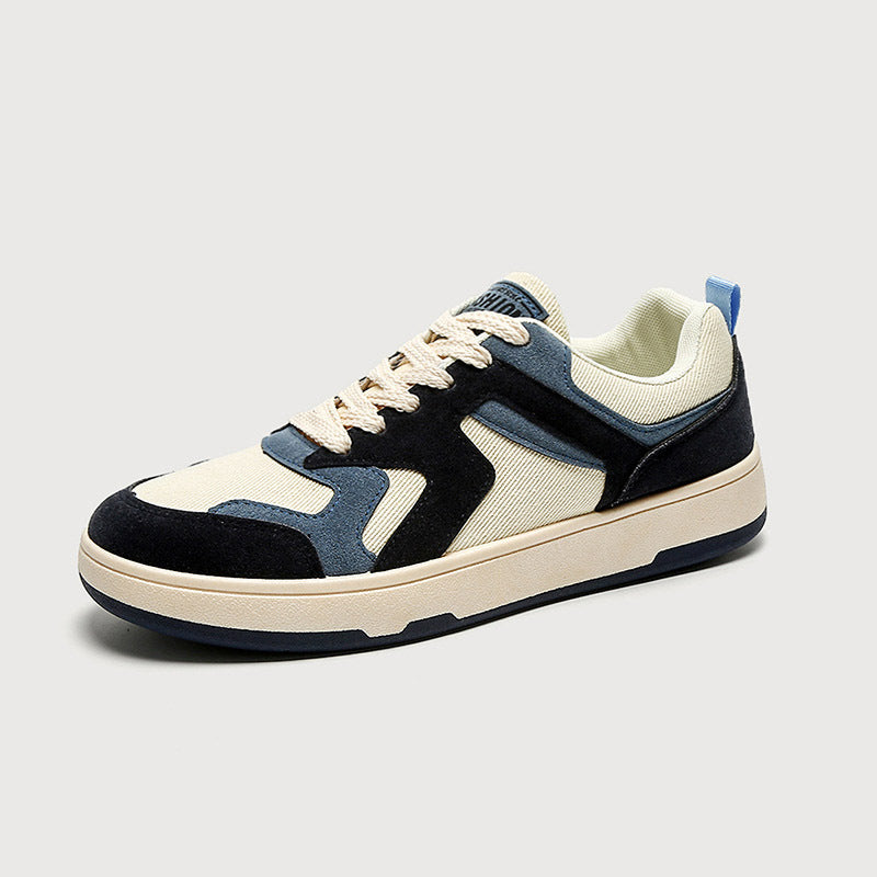 Niche Design Cow Small White Shoes
