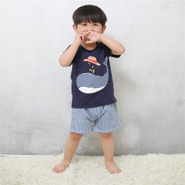 Cartoon Clothing Summer Clothe Sets