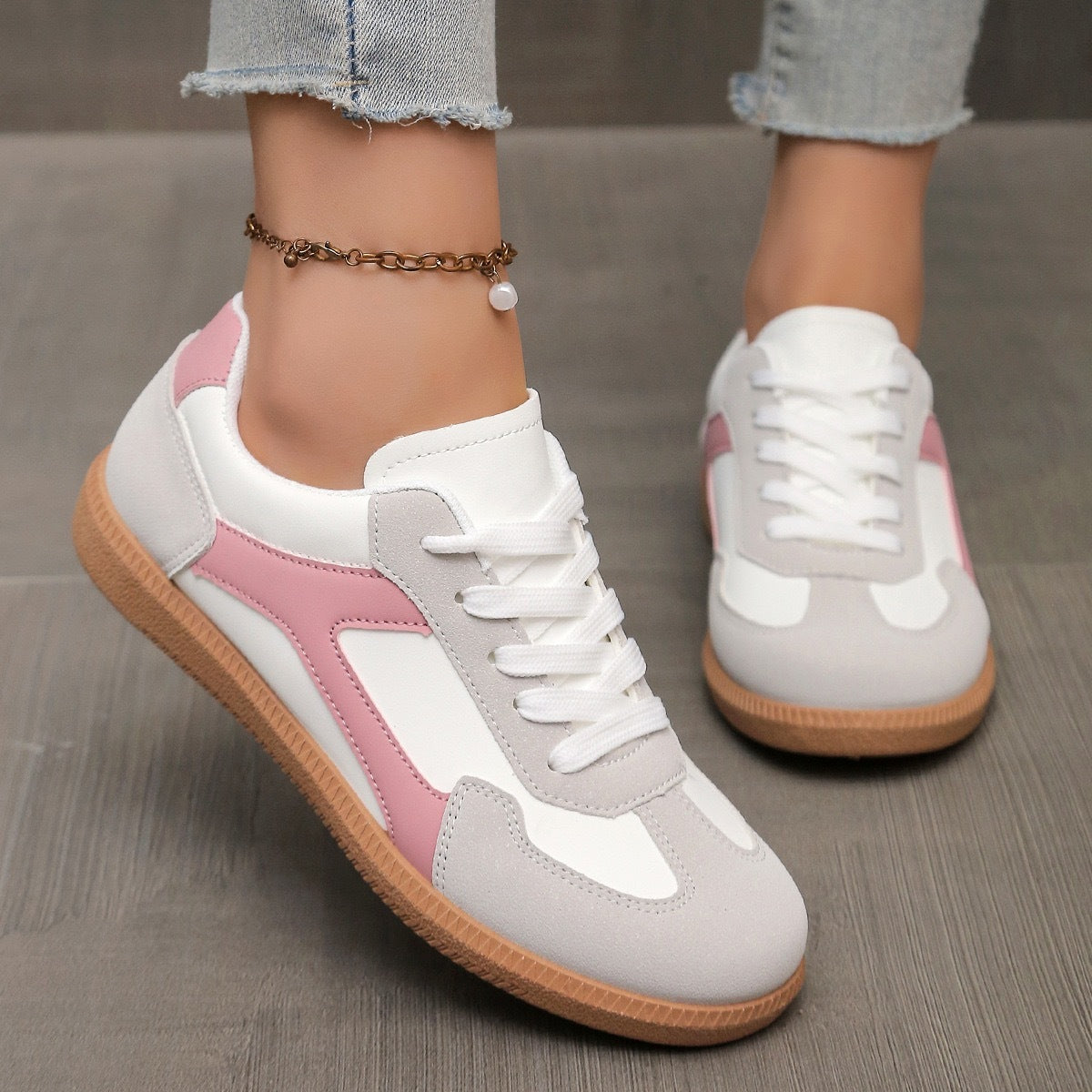 Retro Color Training Shoes Sneaker