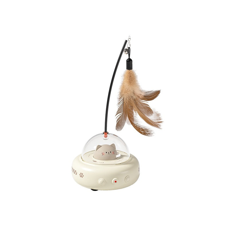 Smart Teaser Cat Toy Electric UFO Cat
