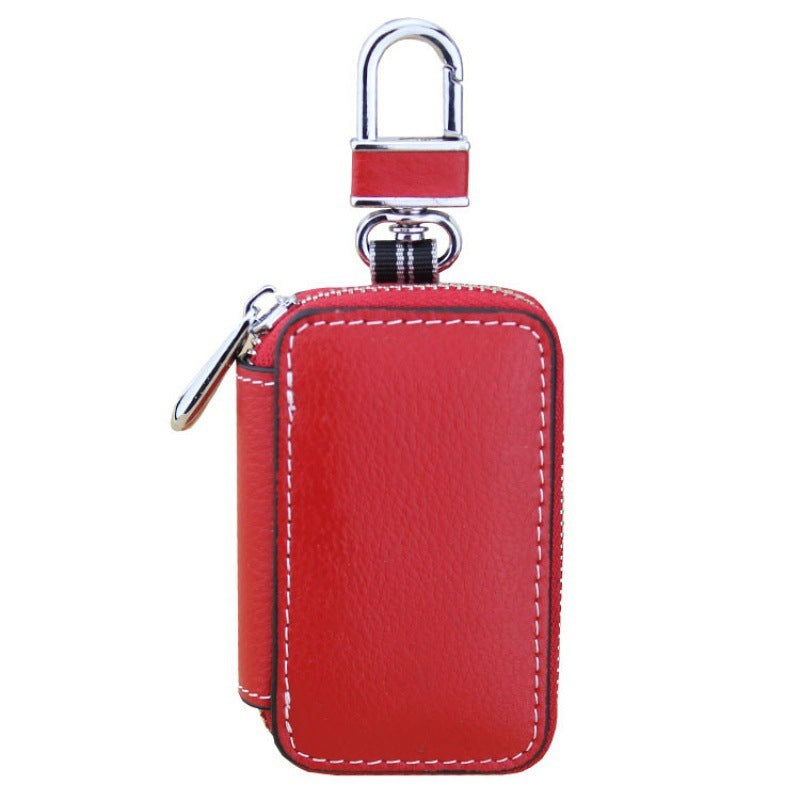 Cowhide Car Key Bag