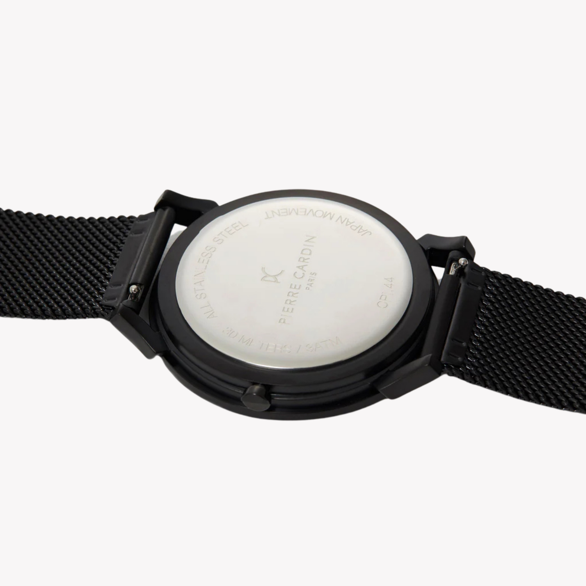 Pierre Cardin Men's Black Stainless Steel Watch, Black Dial | Cpi.2031-2