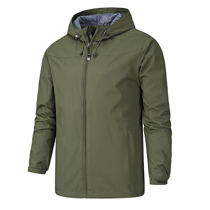 Outdoor Windproof and Waterproof All Season Mountaineering Jacket for Men