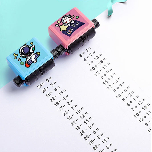 Math Roller Stamp Practice Digital Type Mathematical Operation
