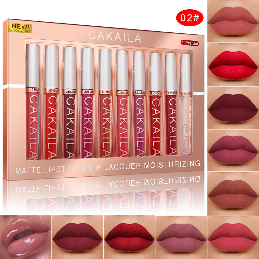 Matte Nonstick Cup Waterproof Lip Gloss