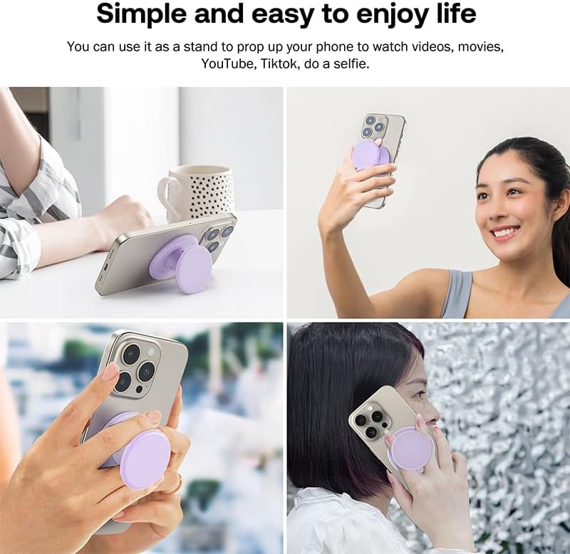 Customized Magnetic Phone Grip For Magsafe Phones