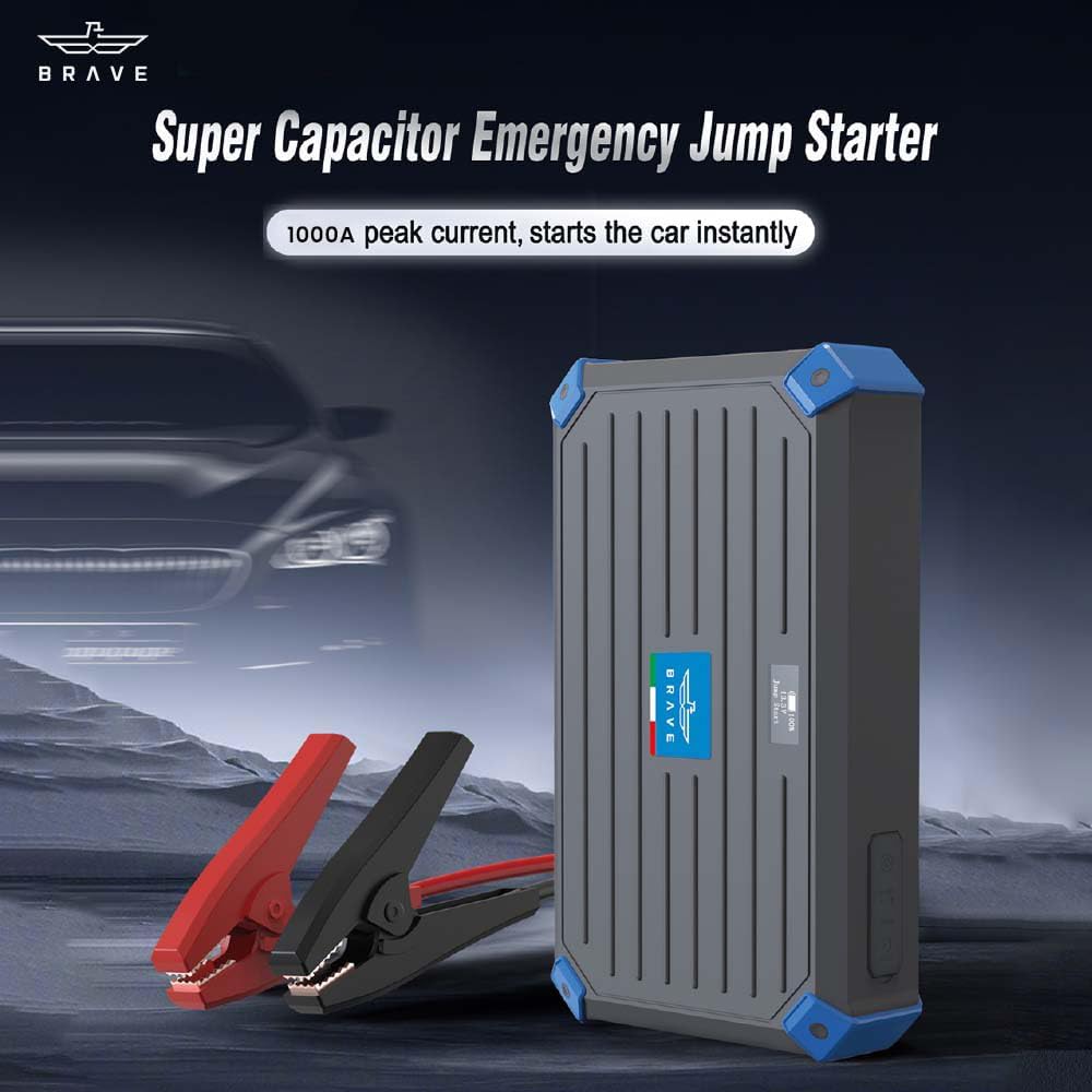 BRAVE 12V Super Capacitor Car Jump Starter