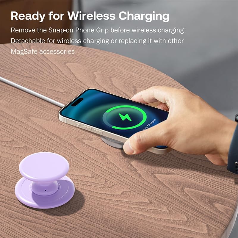 Customized Magnetic Phone Grip For Magsafe Phones