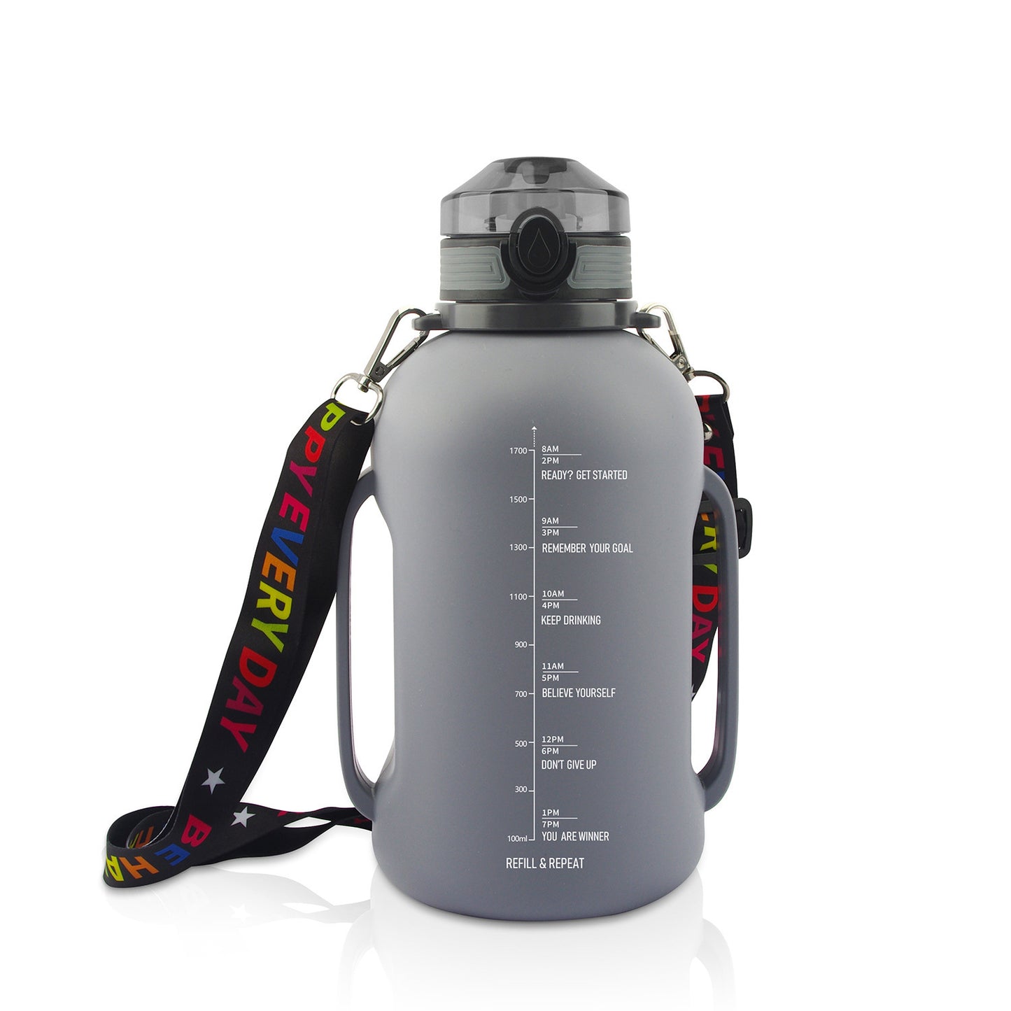 Water Cup Fitness Portable Roll Cup Food Grade Silicone Belly Cup Folding Outdoor