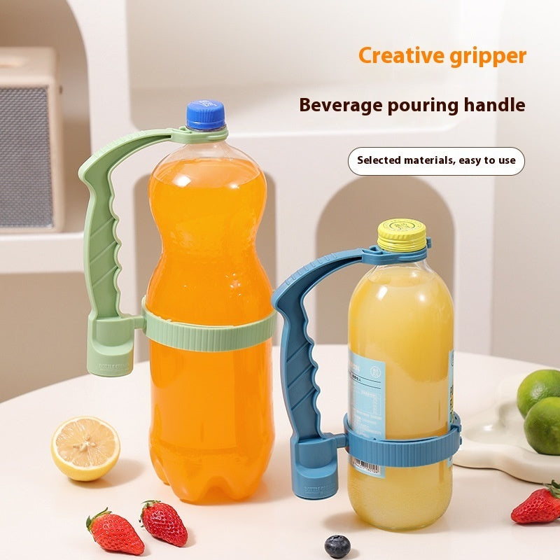 Adjustable Pouring Handle Organizer Multi-Use Oil Bottle Handle Holder