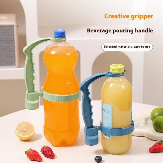 Adjustable Pouring Handle Organizer Multi-Use Oil Bottle Handle Holder
