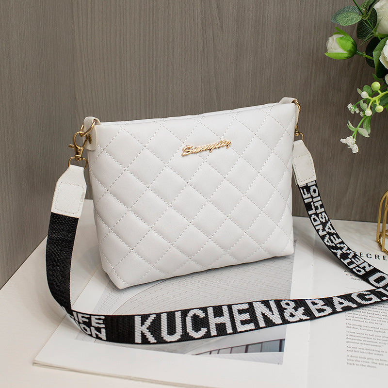Small Messenger Embroidery Shoulder Bags Fashion Chain Ladies Crossbody Purse