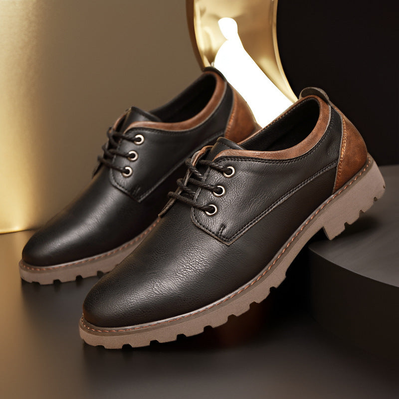 Korean Fashion Men's Retro Low-top Shoes