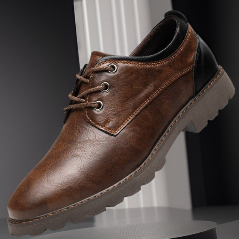 Korean Fashion Men's Retro Low-top Shoes
