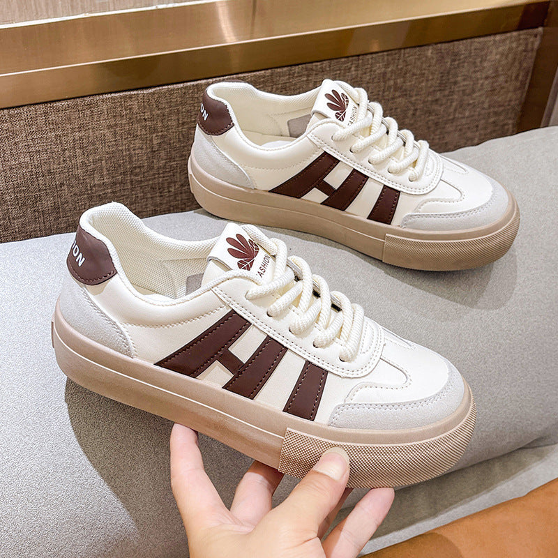 Thick Bottom Retro Fashion Sports Casual Shoes