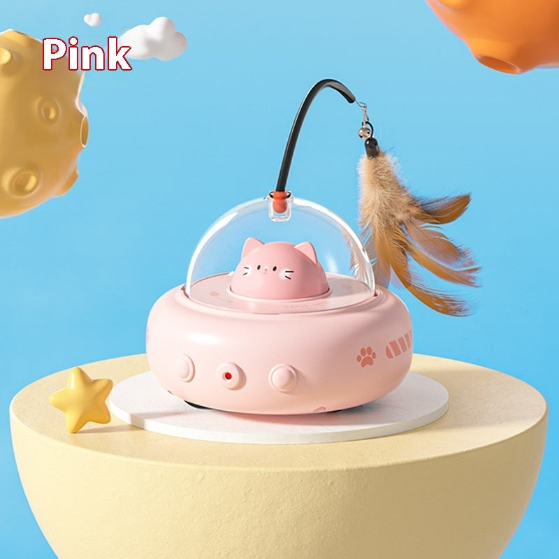 Smart Teaser Cat Toy Electric UFO Cat