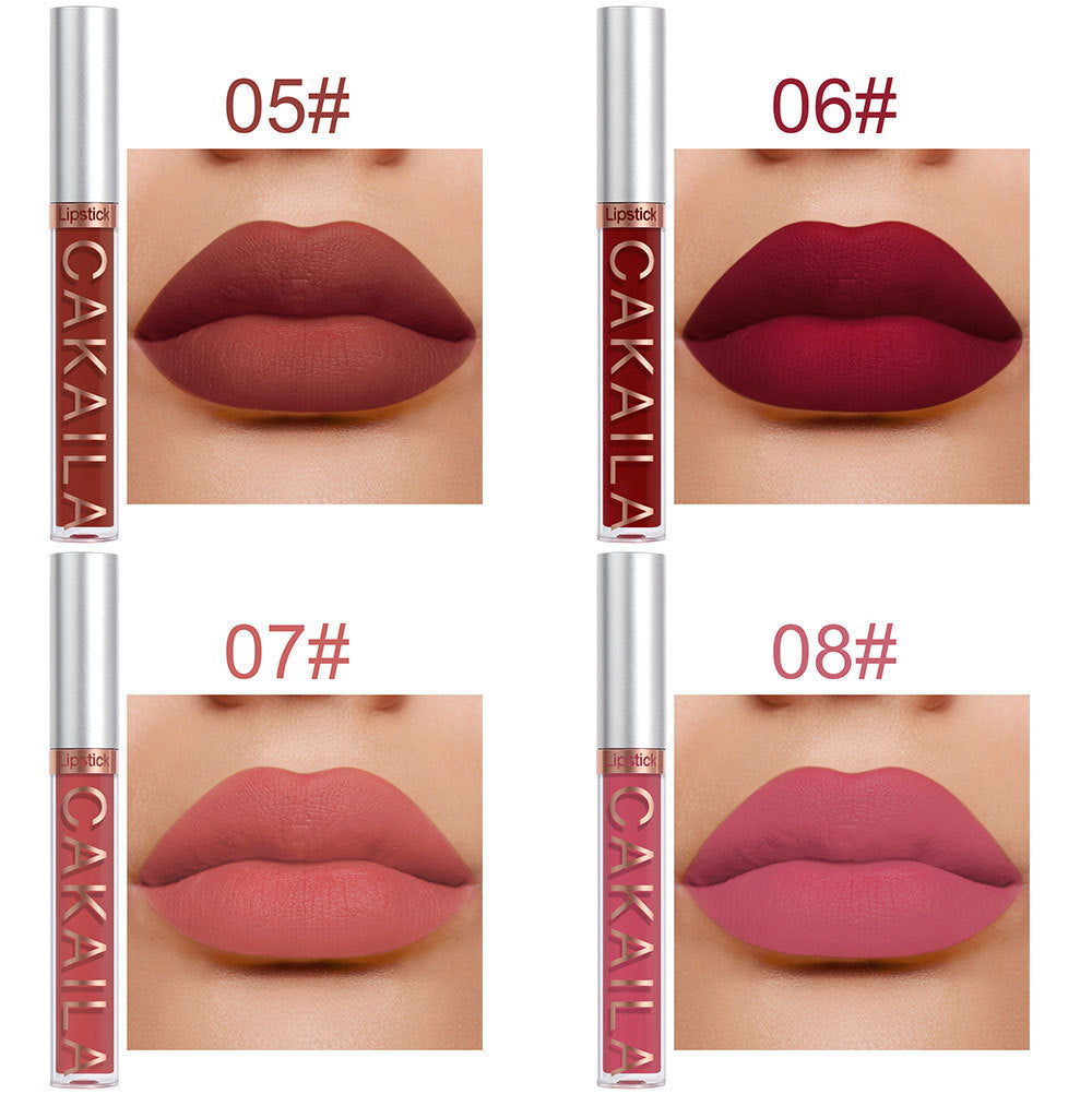 Matte Nonstick Cup Waterproof Lip Gloss