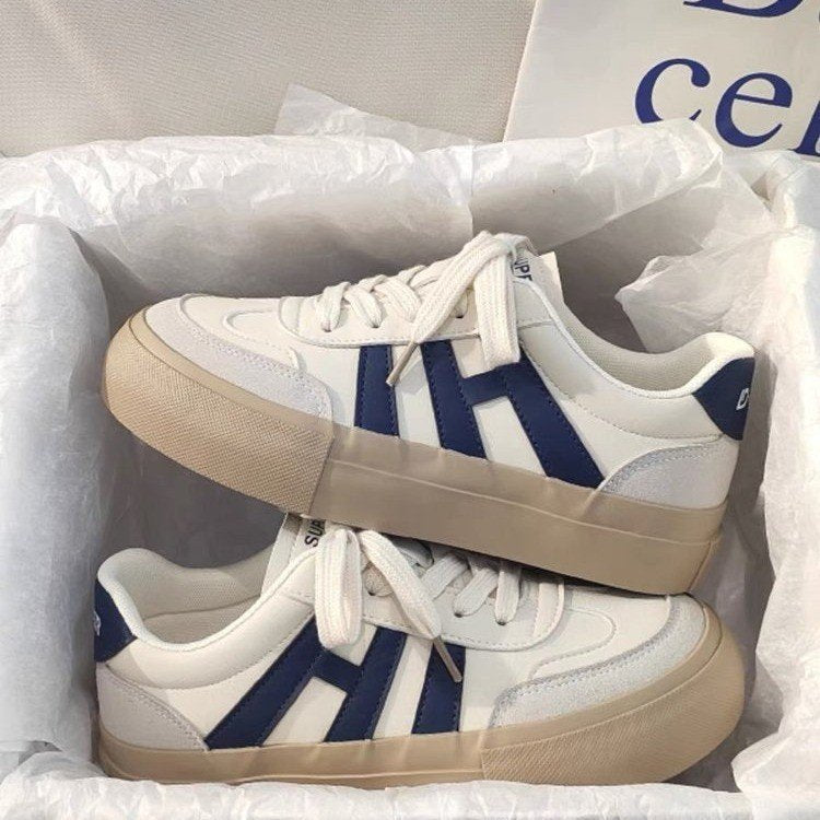 Thick Bottom Retro Fashion Sports Casual Shoes